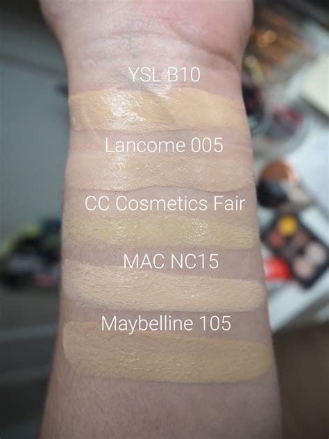 ysl all hours foundation bd45 swatch|YSL All Hours Foundation Review & Swatch – Before & After.